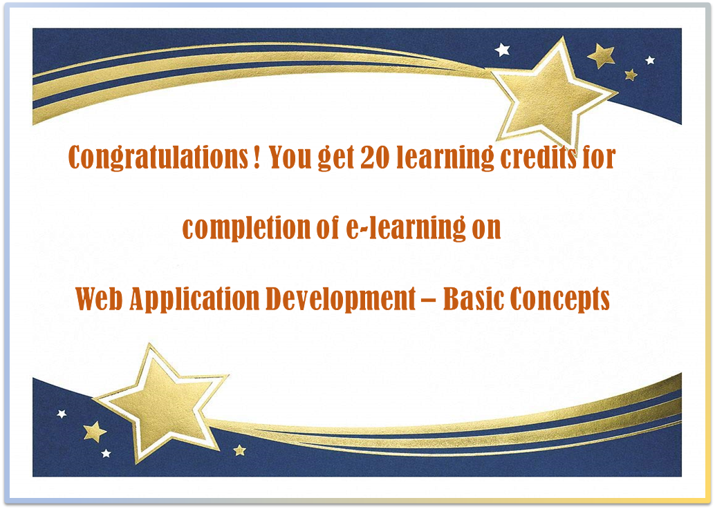 completion certificate